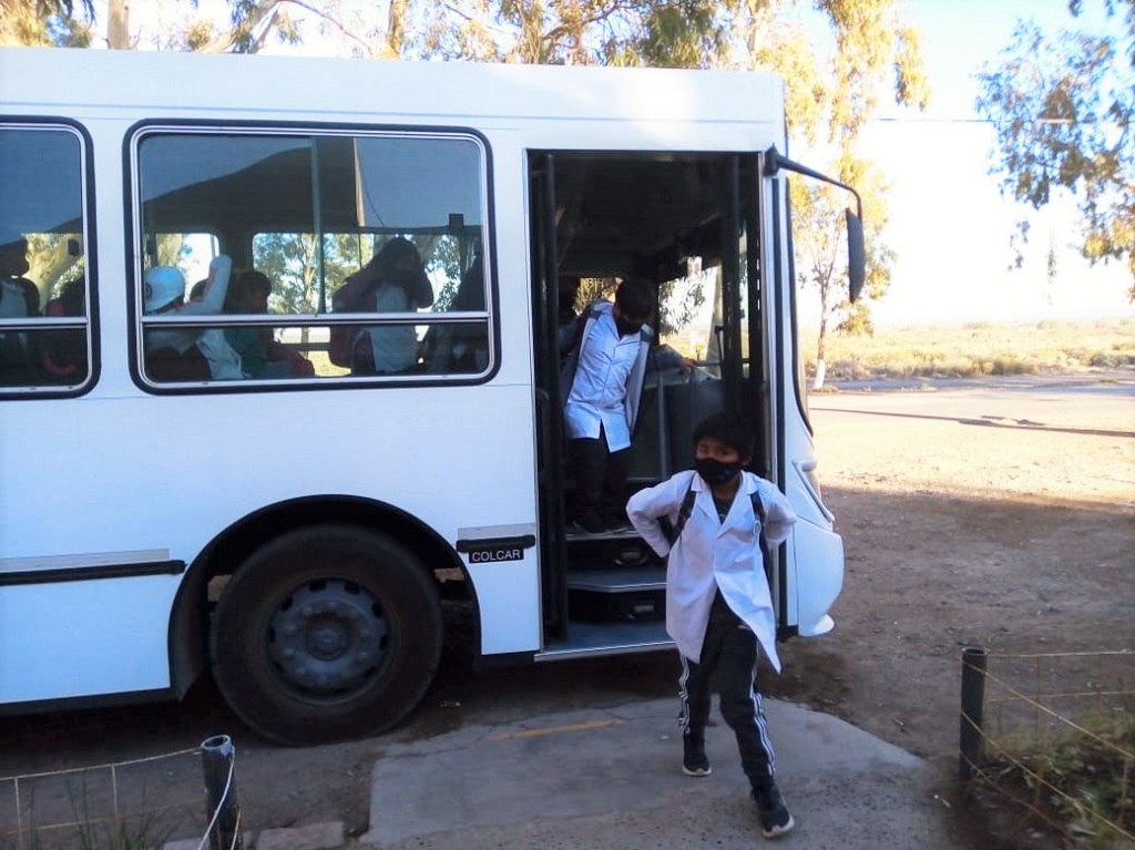 Foto ilustrativa Transporte escolar